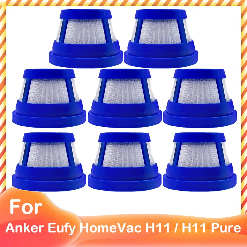 Replacement Hepa Filter Kit for Anker Eufy HomeVac H11 / H11 Pure Cordless Handheld Vacuum Cleaner Parts