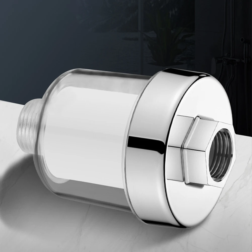 Douchefilter Transparant sprinklerfilter Universele verbindingsschakelaar Gefilterde douchekop voor het verbeteren van de gezondheid van de huid, haar, nagels