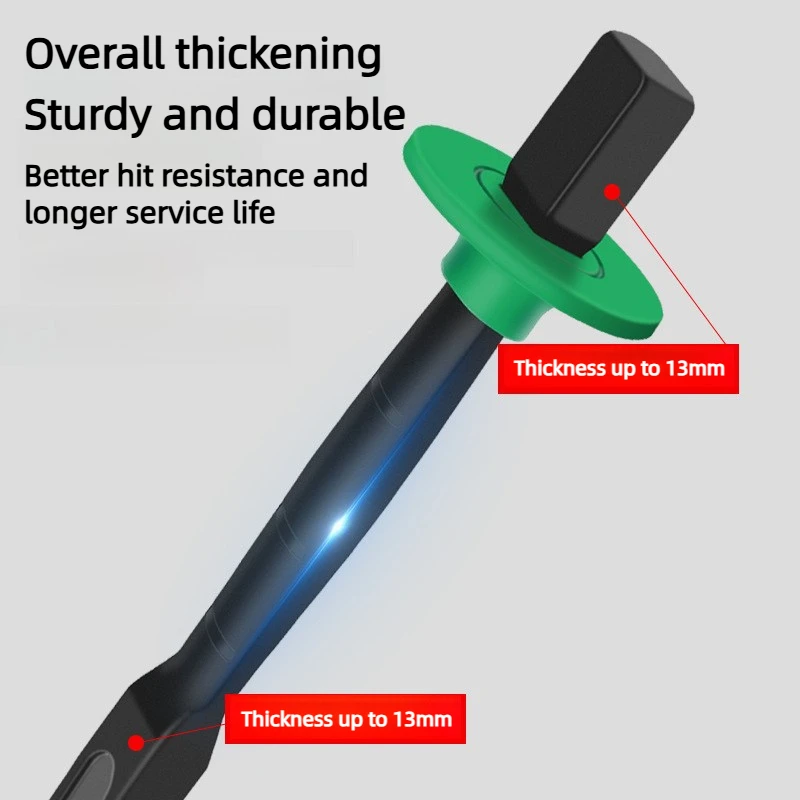 Cement Stone Chisel Industrial Grade Flat Chisels Woodworking Manual Chisel Multifunctional Chrome Vanadium Steel Chisels