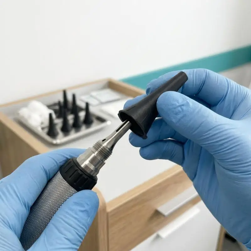 Otoscope Specula Replacement Funnel 10Pcs 2.7mm/4.2mm D1 Compatible with Welch Allyn for Clinic ENT Examination
