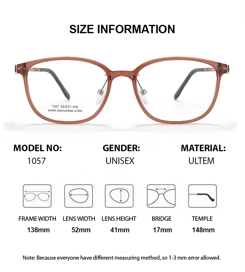 Lentes graduadas para mujer, gafas ópticas para miopía, antirayos