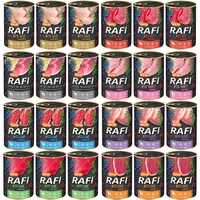 VALLEY NOTECI Mora dog food RAFI MIX 8 flavors 24x400g