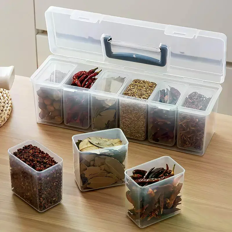 Large Capacity Thickened Plastic Tool Storage Box With Handle Transparent Handheld Toolbox