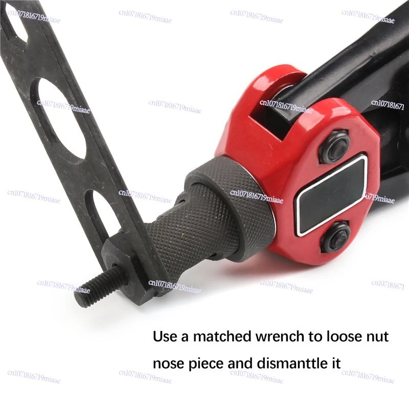 

BT605 Сверхмощный ручной заклепочный пистолет с метрической и британской съемной головкой, инструмент для заклепок, гаек, клепальный пистолет