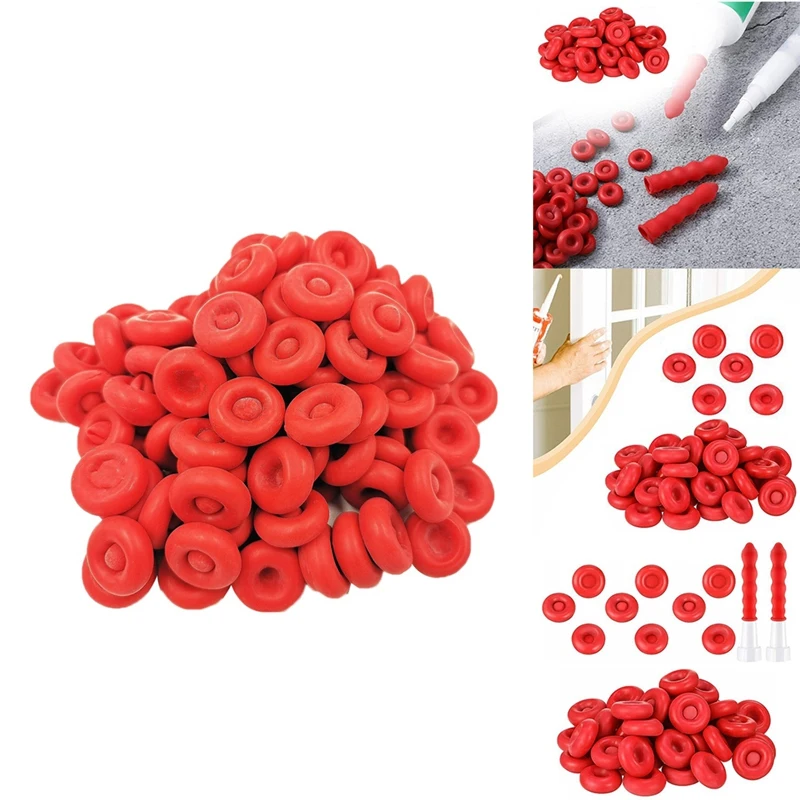 Tappo per mastice Tappo di risparmio Sigillante Saver Tubo per calafataggio aperto Punta di colla per vetro Tappo di tenuta per sigillare Conservare a tenuta stagna