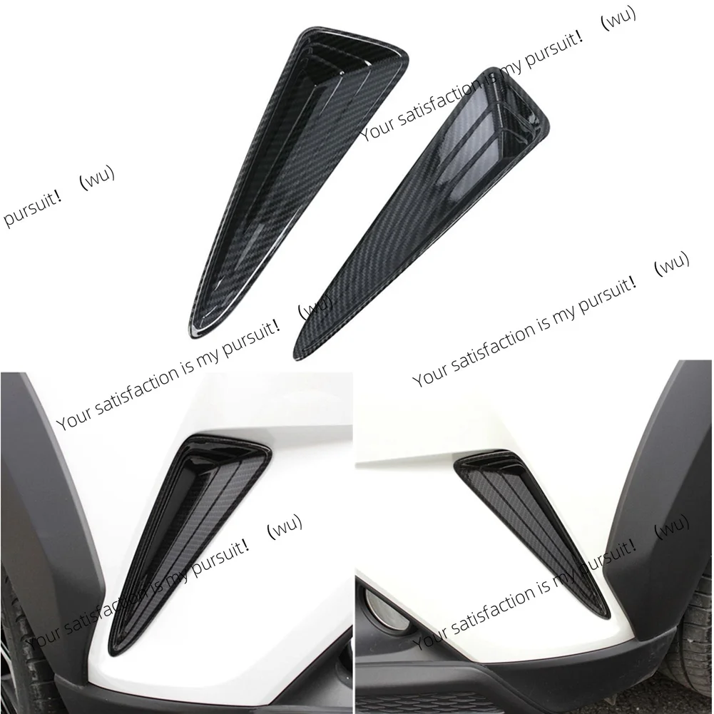 For Toyota C-HR CHR 2016-2020 LHD Accessories 2Pcs Car Front Fog Lamp Light Cover Decoration Trim Sequin