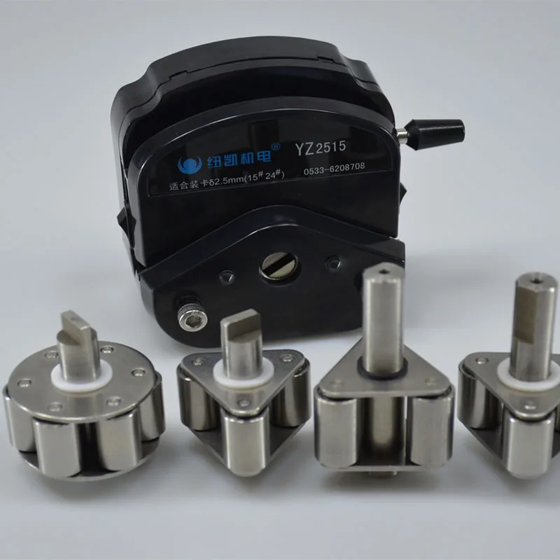 YZ2515X YZ2515 BZ25 BY25 مضخة تمعجية رأس مضخة الأسطوانة الجمعية (بطاقة 15 #24 # أنبوب مضخة)