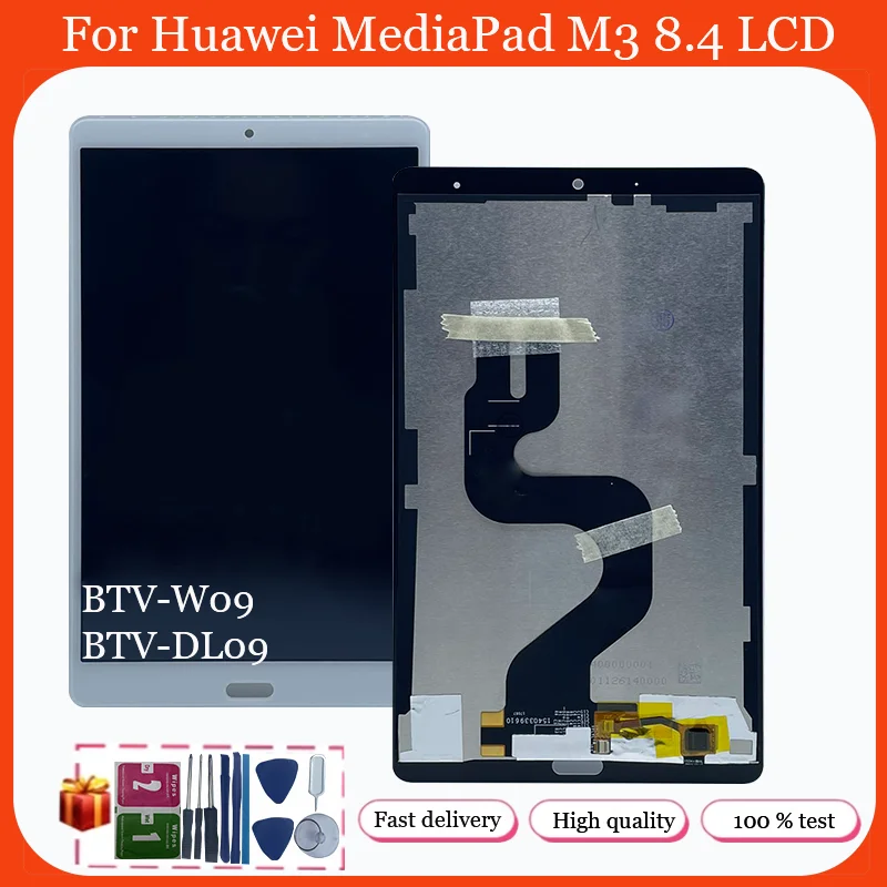 

Оригинальный 8,4-дюймовый ЖК-дисплей для Huawei MediaPad M3 BTV-W09 BTV-DL09, ЖК-дисплей с дигитайзером сенсорного экрана в сборе для MediaPad M3, ЖК-дисплей для дома