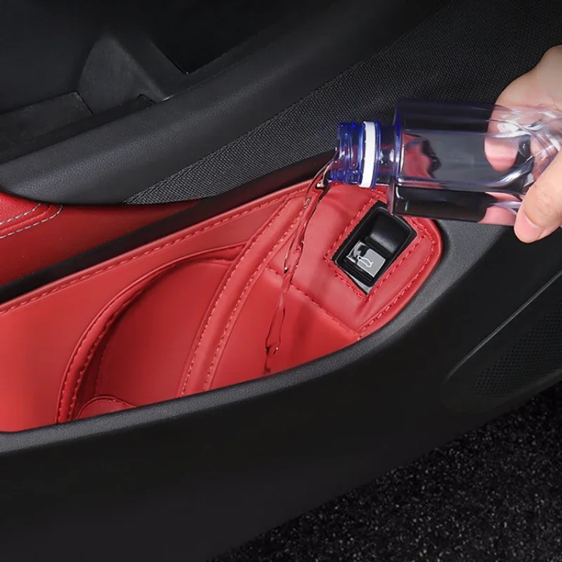 

Door Organizers - Custom Anti-Slip Storage Trays for left-hand drive (2019-2024 Models) For Premium BMW X5L/X5 & X3 G18/G05/G01