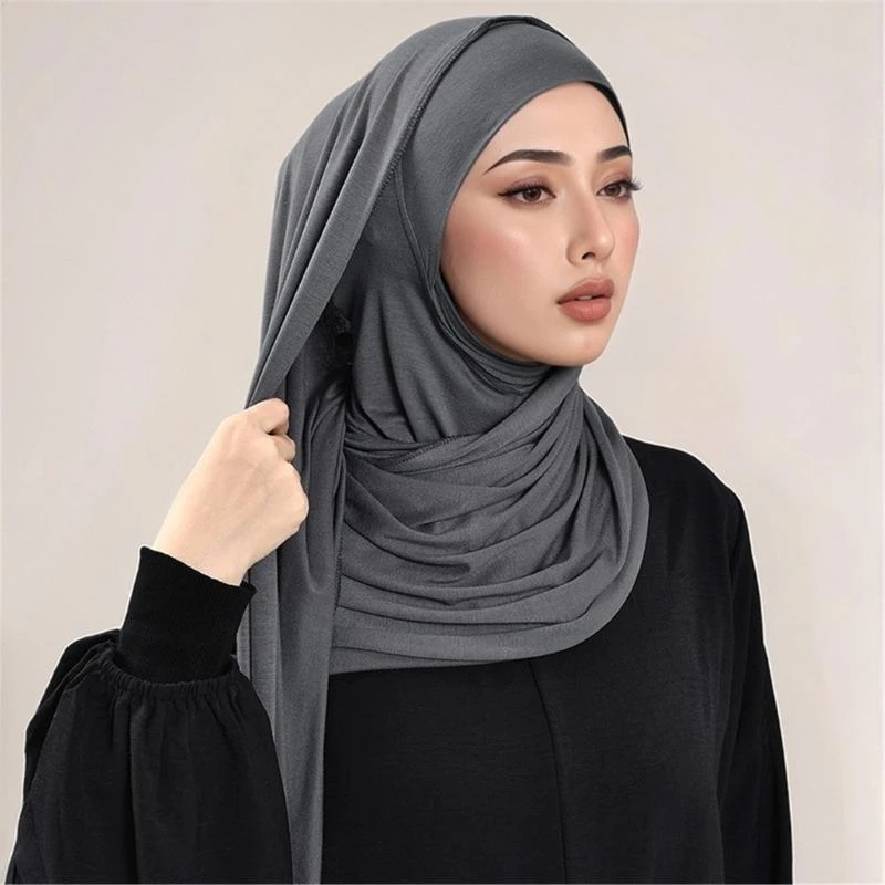 

39BD Multifunctional Women's Hijab Head Wrap for Islamic Celebrations and Everyday