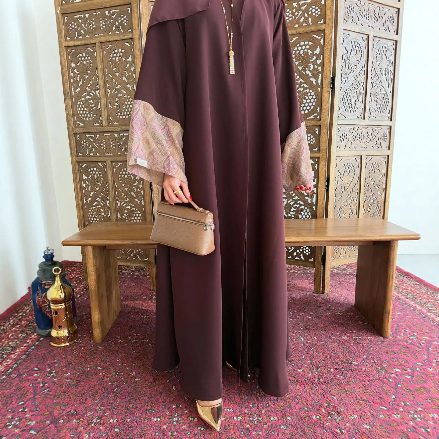 

Eid Abaya Print Dress Women Party Dresses Cardigan Robe Muslim Jalabiya Dubai Open Abayas Kaftan Ramadan Vestidos Morocco 2026