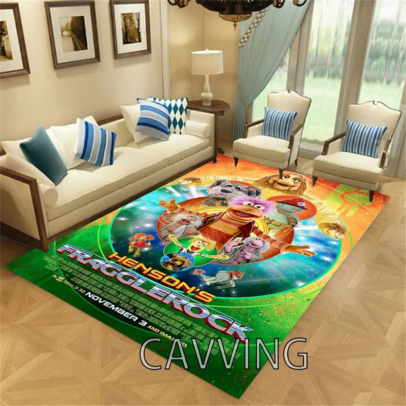 Fraggle Rock 3D Printed Carpets Flannel  Rugs Anti-slip Large Rug Carpet  Home Decoration for Living Room Bedroom