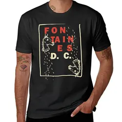 Onedos FONTAINES Show D.C. American DC Tour 2020 T-Shirt summer tops customizeds quick-drying clothes for men