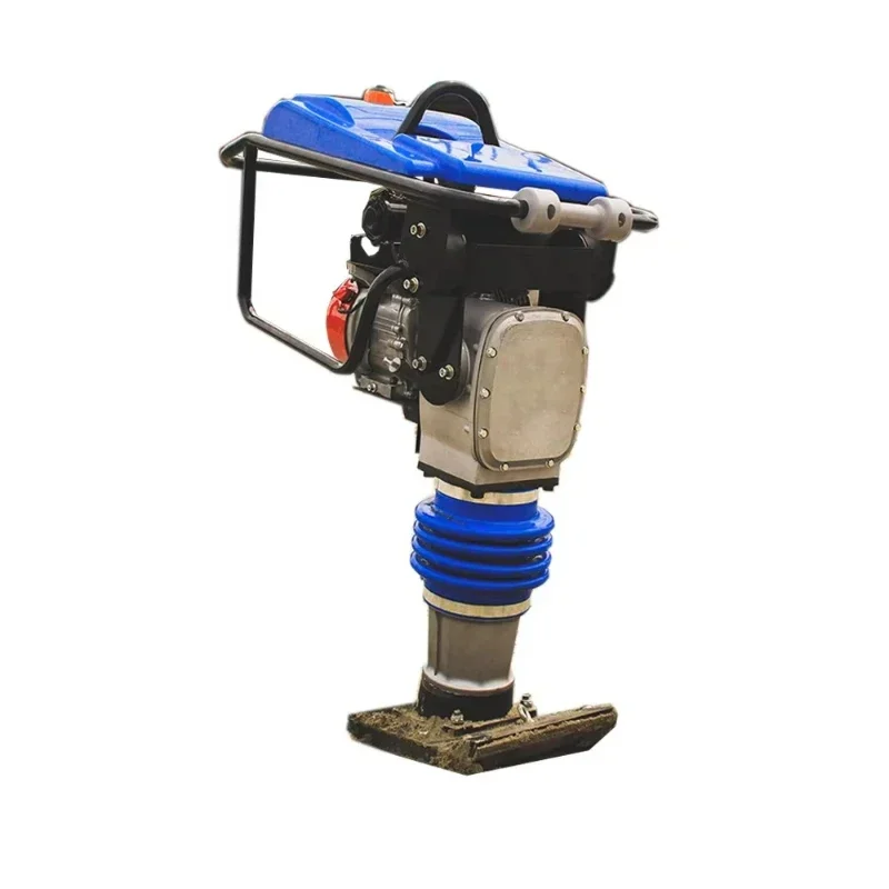 Jumping jack doubling compactor tamping rammer plate engine