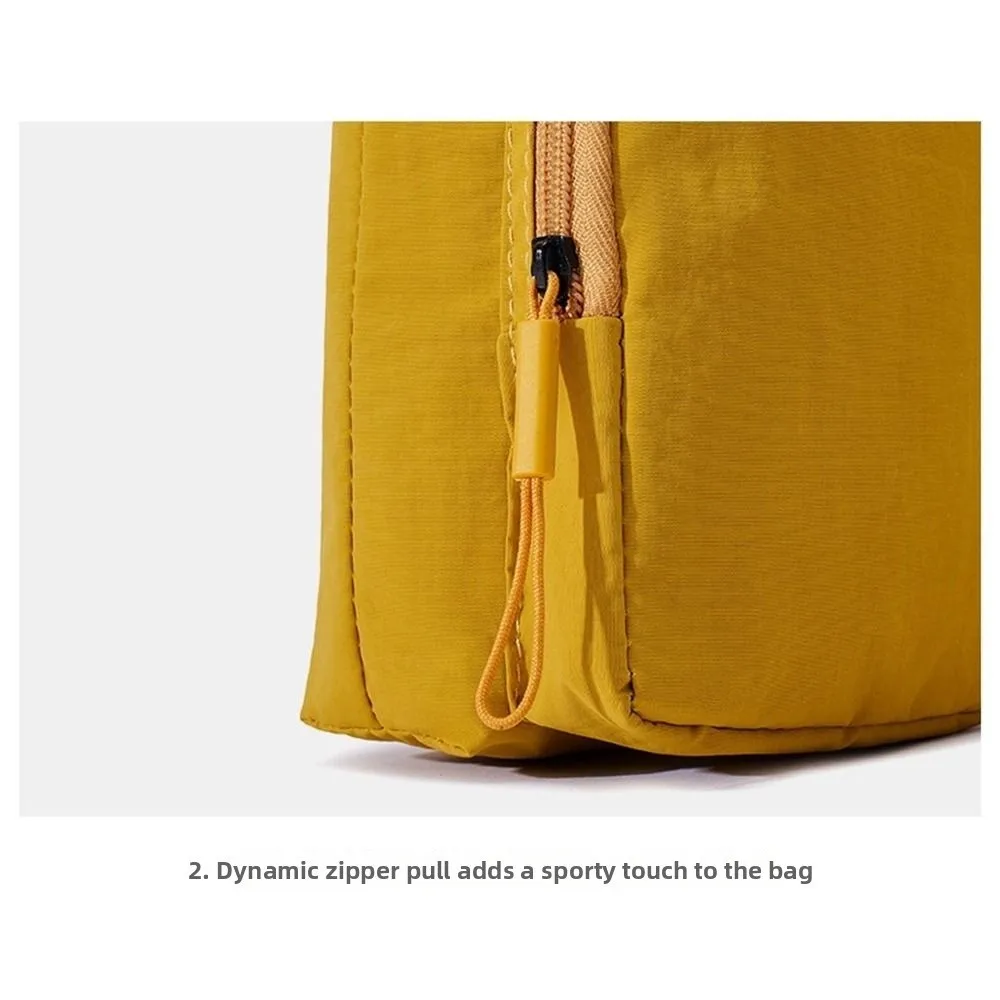 Fashion Waterproof Water Bottle Carrier Bag Adjustable Simple Shoulder Bag Cloth Water Cup Pocket Outdoors