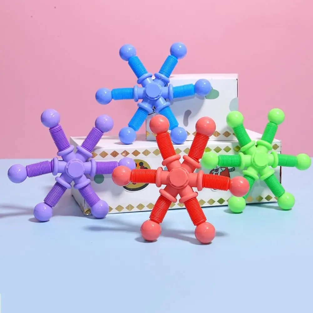 Saugnapf Spiele Kunststoff Teleskoprohr Gyroskop Transformierbar Kreative Fidget Spinner Verformbare Rotary Gyroskop