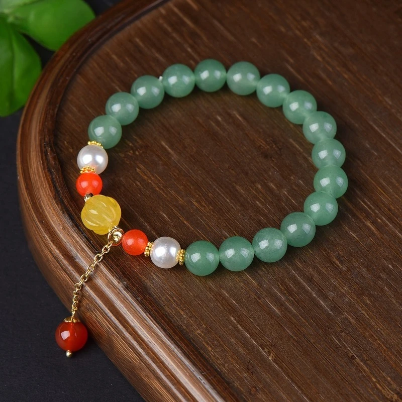 

Браслет из натурального нефрита Dongling, классические модные универсальные ювелирные изделия-браслет