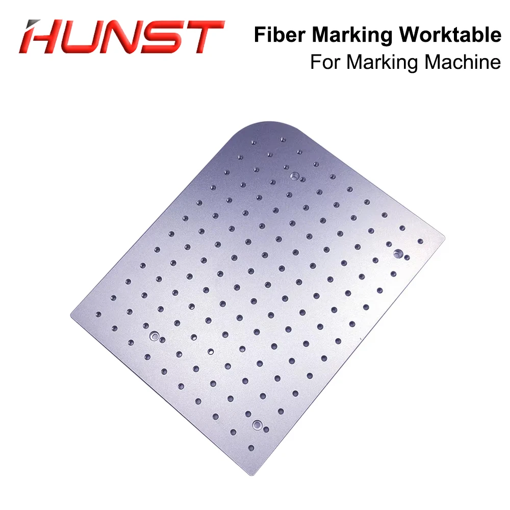 Hunst Aluminum Sheet Working Platform 320*280mm & 350*550mm for Fiber Optic UV CO2 Laser Marking Machine.