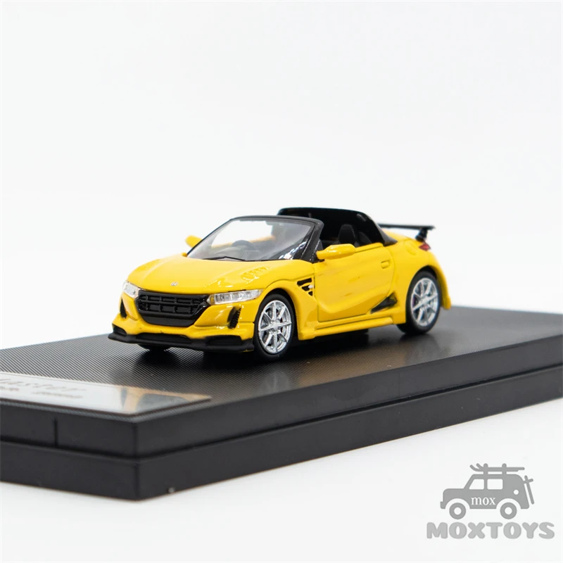 Master 1:64 Honda S660 Mugen S-Series Yellow / Blue Grey / Pink Diecast Model Car