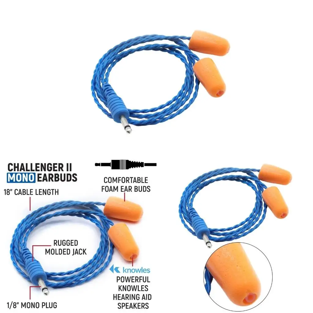 

Radio Foam Earbuds for Ear Mold Mono Racing Speaker Noise Reduction Foam Earbuds