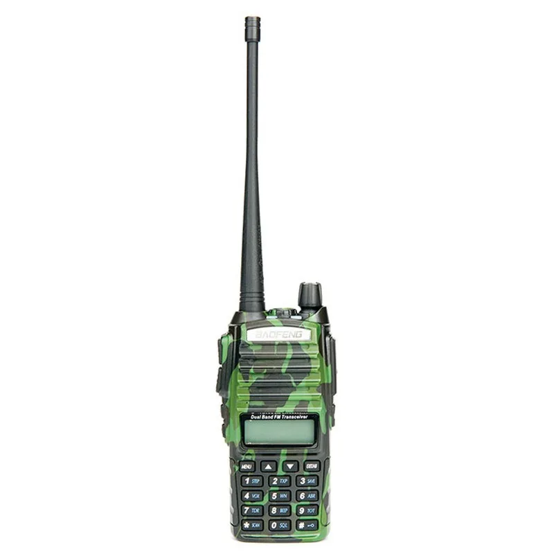 Baofeng UV-82 جهاز اتصال لاسلكي مموه مضاد للسقوط محمول خارجي عالي الطاقة مزدوج PPT إرسال اتصال داخلي أصلي