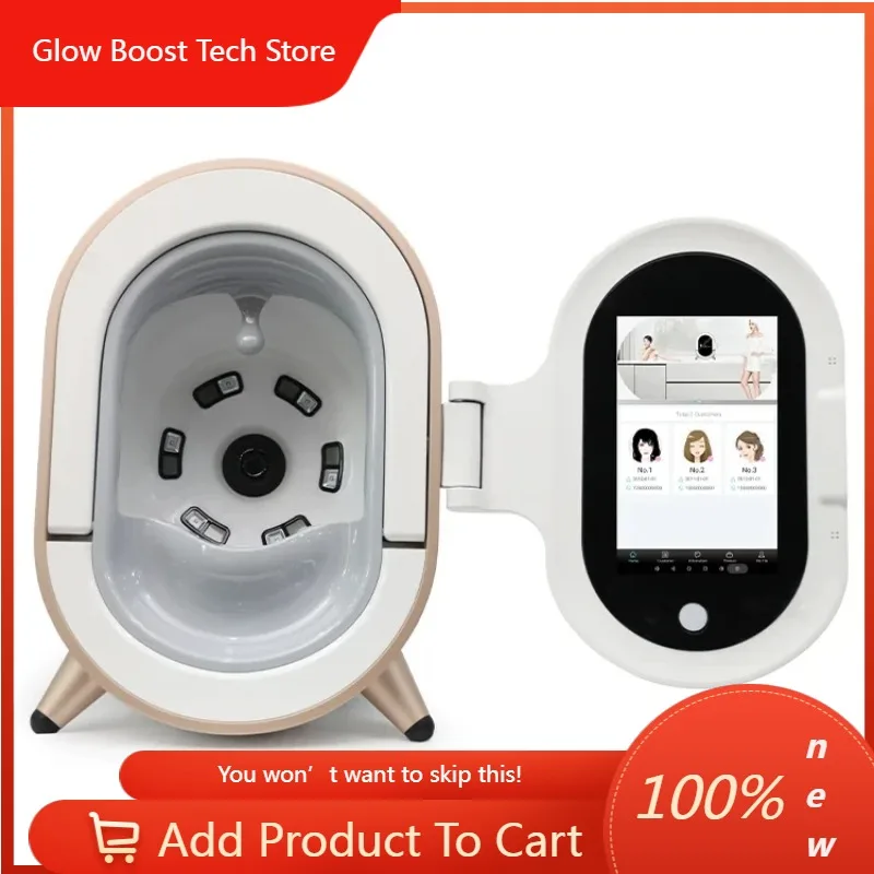 

GBKorea Facial Skin Analysis System Magic Mirror Machine M9 Facial Tester Skin 4D Camera Analyzer For Skin Care 2024