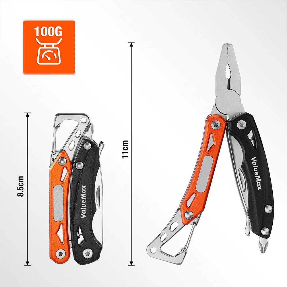 ValueMax Mini Multifunctional Plier Hand Tools Pocket Repair Multi-tool