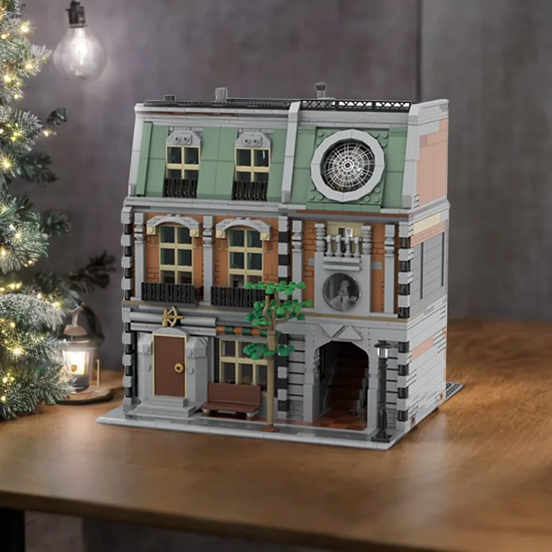 2713 قطعة MOC Greentumes Grocorumes غريب الأطوار لتقوم بها بنفسك نموذج اللبنات ألعاب عيد ميلاد هدية