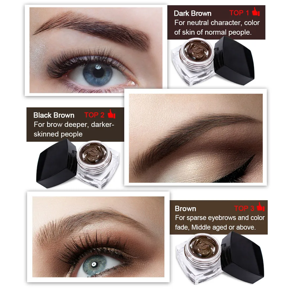 Profesjonalny pigment Microblading Brow Micro Tattoo Ink do eyelinera Usta Makijaż Pigment do tatuażu Microblading Paint Ink