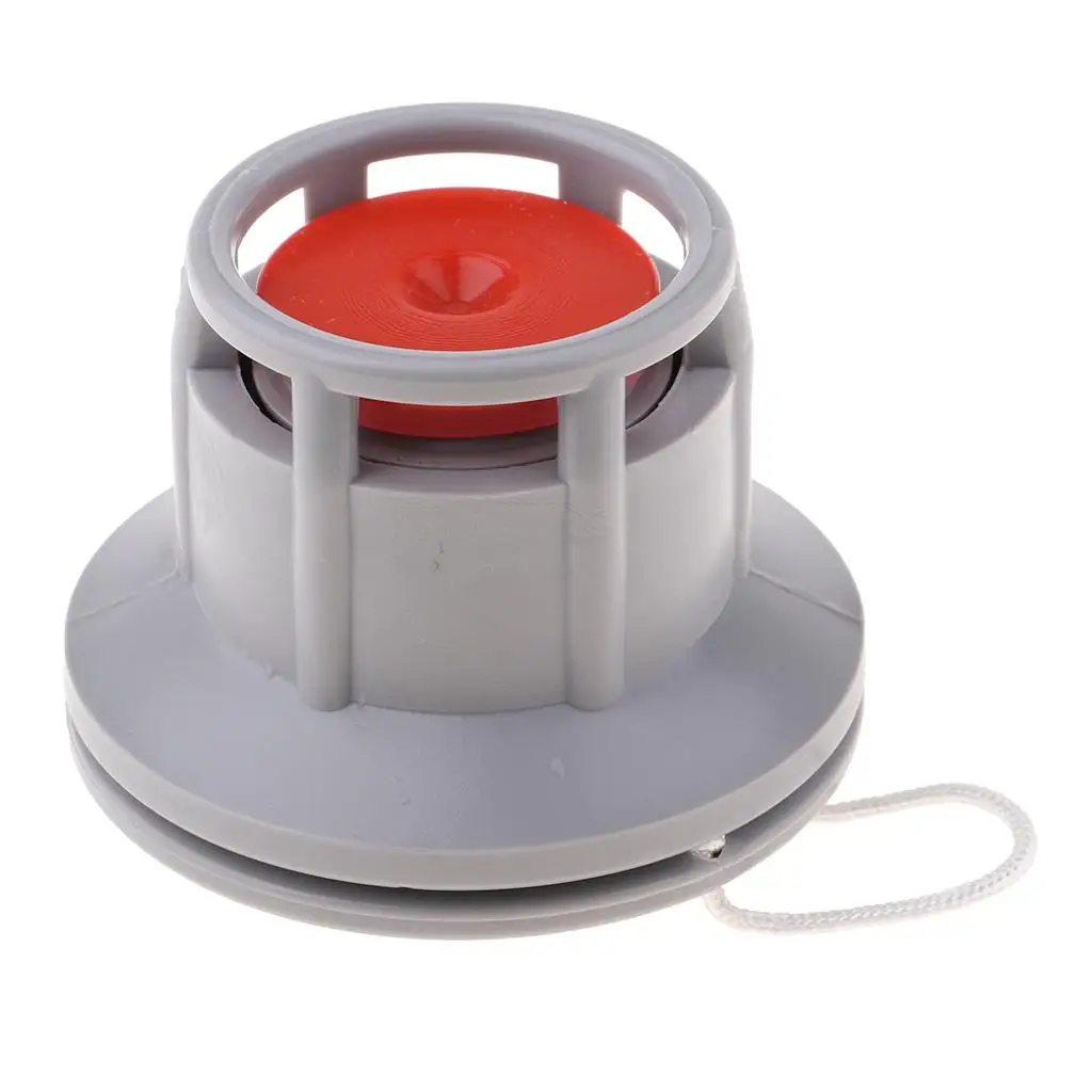 High Performance Inflatable Boat Air Valve 8 Holes Twist Lock Cap PVC Safety Screw for Kayak Raft Rubber Dinghy