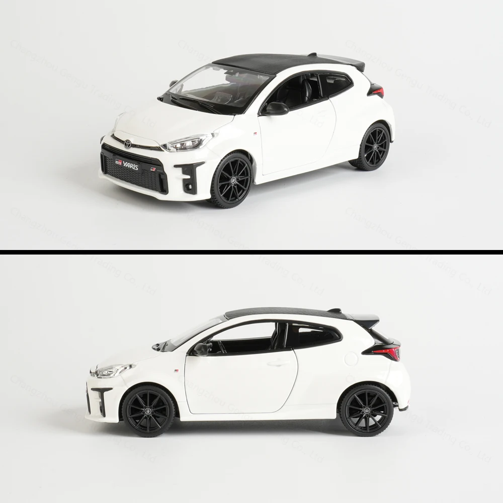 MAISTO - Toyota Yaris GR 2021 - 1:24 - Modèle Réduit Avec Portes Ouvrantes - Couleur Aléatoire - 3 Ans Et +