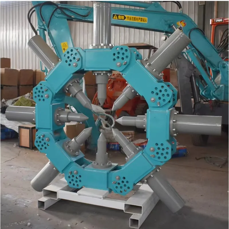 Factory Price Hydraulic Pile Breaking Machine Concrete Pile Excavation Mounted Hydraulic Pile Breaker Machine for Malaysia