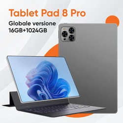 Tablet Pad 8 Pro con Android 10,1, 13,0 pulgadas, Qualcomm Snapdragon 8 Gen2, 10 núcleos, 10000mAh, versión global, 16GB + 1TB