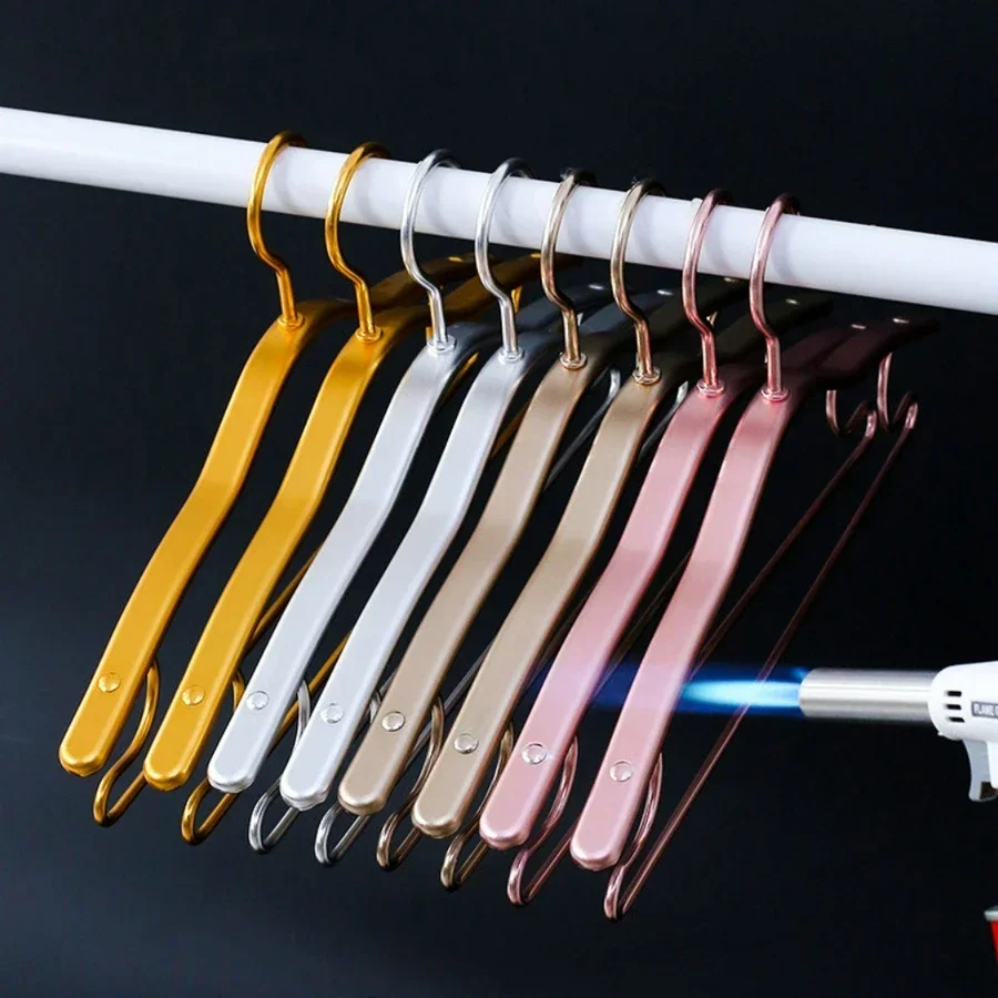 10Piece Aluminum Alloy Clothes Hanger Shirt Jacket And Coat Hanger Home Clothing Hanging Storage Supplies