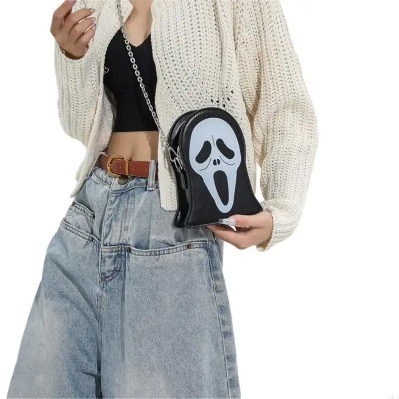 

Halloween Shoulder Bag Lightweight Sling Crossbody Bags for Outdoor Activities 20CA