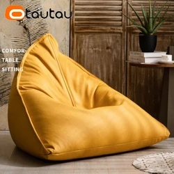 OTAUTAU Faux Leather Bean Bag Cover SF020【No Filler Inside! You Need To Buy Filler By Yourself !】
