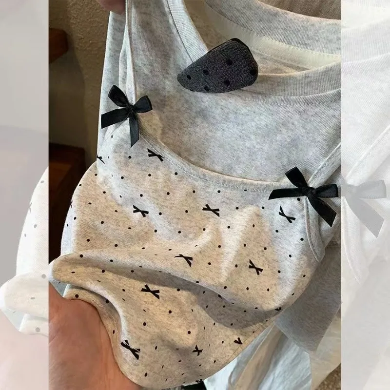 Kinder Mädchen Langarm 2-teiliges Set RAISE Herbst 2-8 Jahre Mädchen Zweiteiliges Top-Set mit Punktdruck Kinder Baby Mädchen Schlaghosen-Outfit – Detail 4