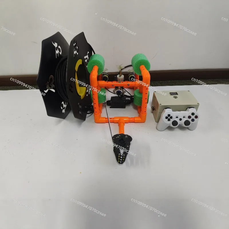 Underwater Robot Plus Camera, Underwater World Exploration Student Education, Brush Thruster Set