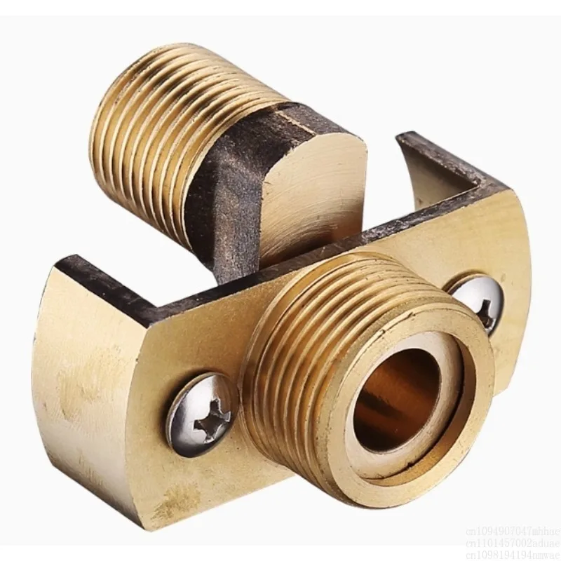 Universal Curved Corner Joint, Shower Faucet, Diameter Curved Foot Eccentric Extension Curved Foot Screw Conversion Accessories