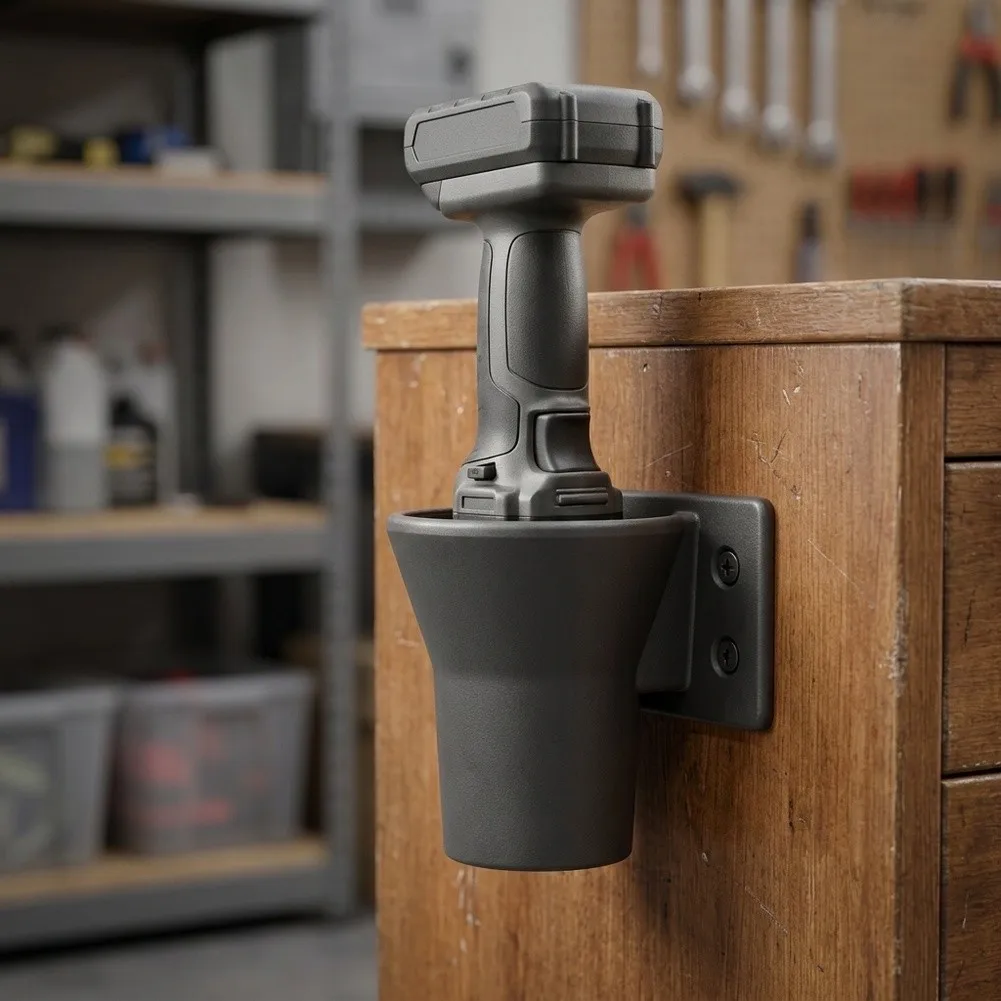 Industrial Electric Screwdriver Rack Stand with Anti-Slip Texture and Broad Application Repair and Production Sites