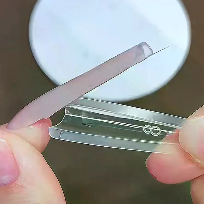 サンドイッチデュアルネイルフォーム 240個 15サイズ エクステンション-デュアルフォーム コフィンアーモンドネイルフォーム トップモールド ボトムモールド