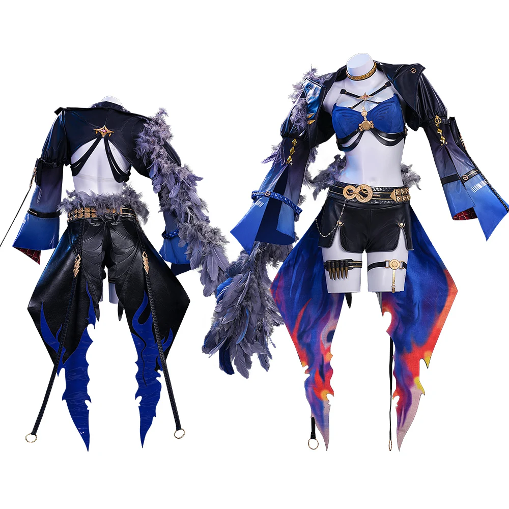 

Premium Wuthering Waves Galbrena Cosplay Costume Full Set XS-XXL For Halloween Christmas Comic Con