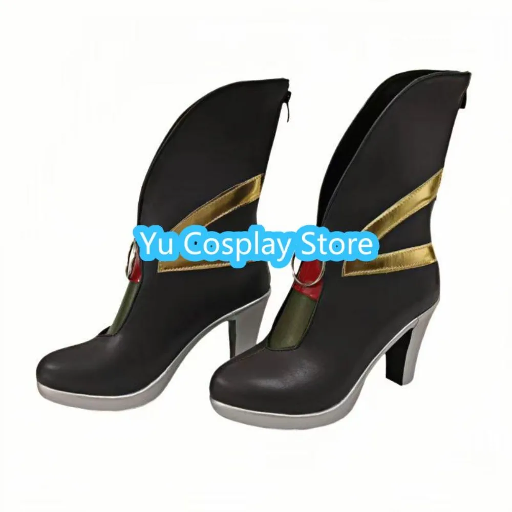 متجر يو التأثيري شرف الملوك Gongsun Li Wushuang الجلد تأثيري أحذية أنيمي تأثيري أحذية أزياء الهالوين الدعائم