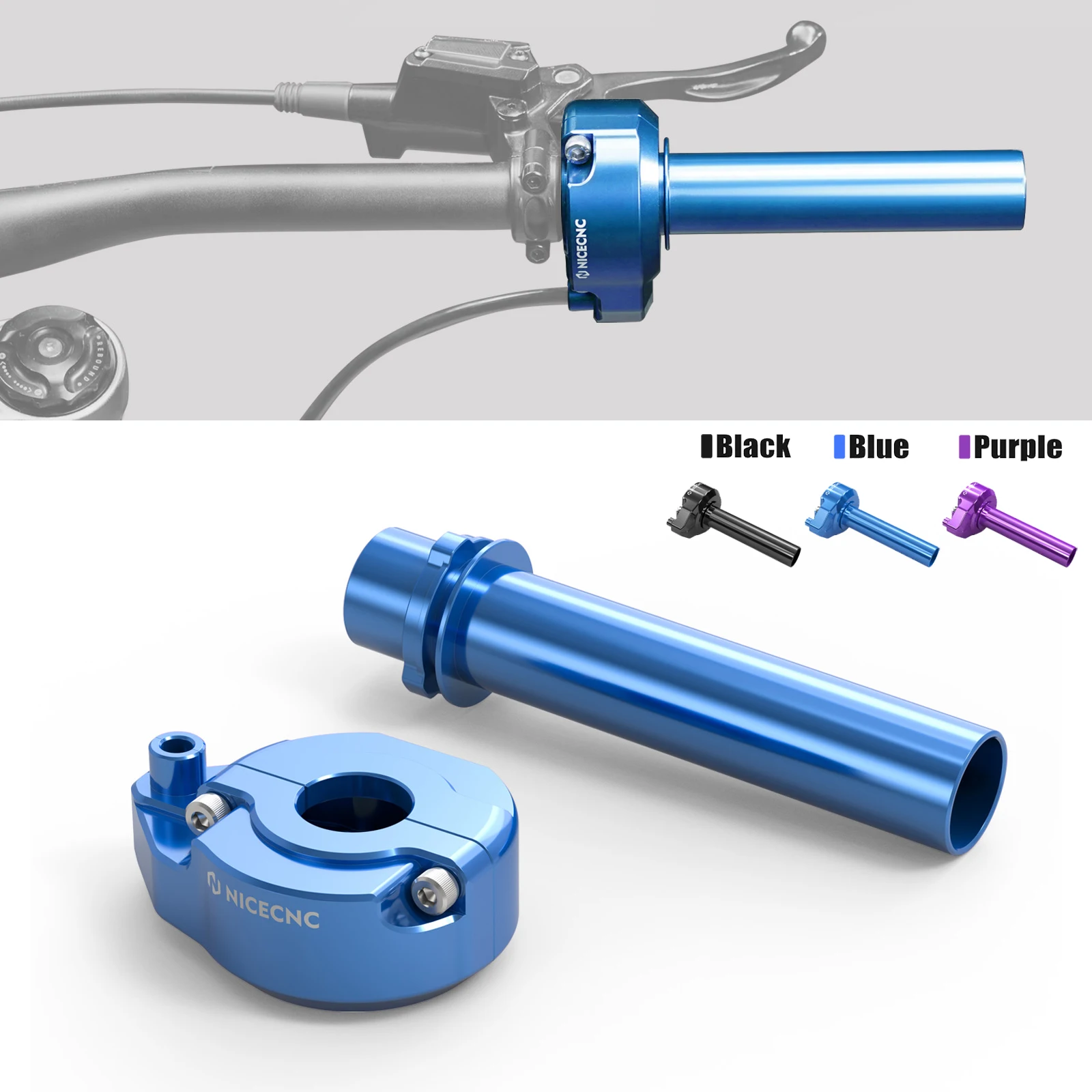 

For Surron Light Bee X Motocross Throttle Housing and Tube For Sur-Ron Light Bee S L1E Segway X160 X260 Electric Dirt Bike