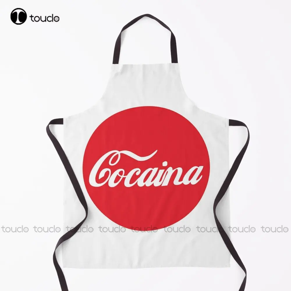 Cocaina Apron Pablo Escobar Plata O Plomo Colombian Drug Lord Garden Kitchen Household Cleaning Custom Apron New