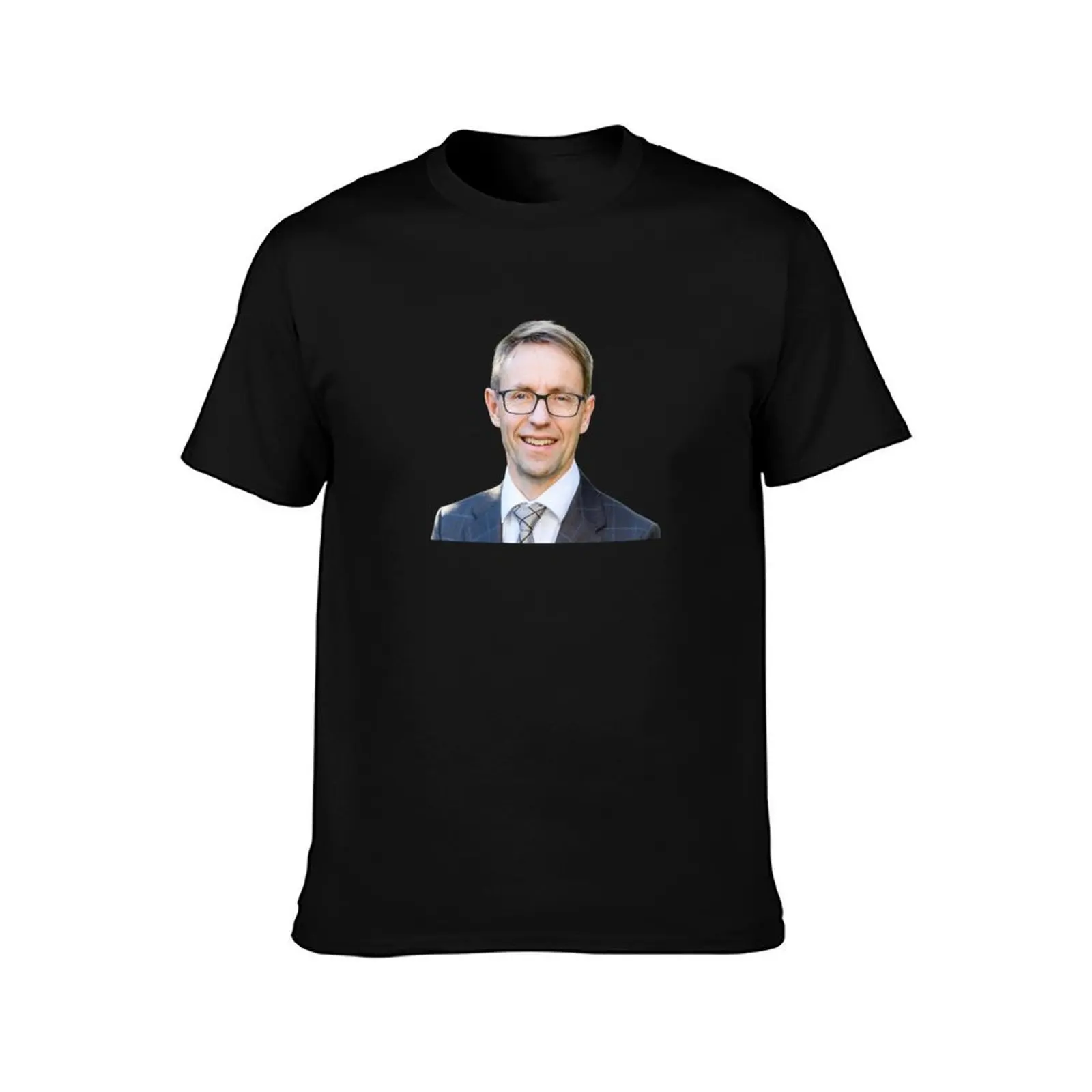 Dr Ashley Bloomfield Smile T-Shirt t shirt man plain T-Shirt