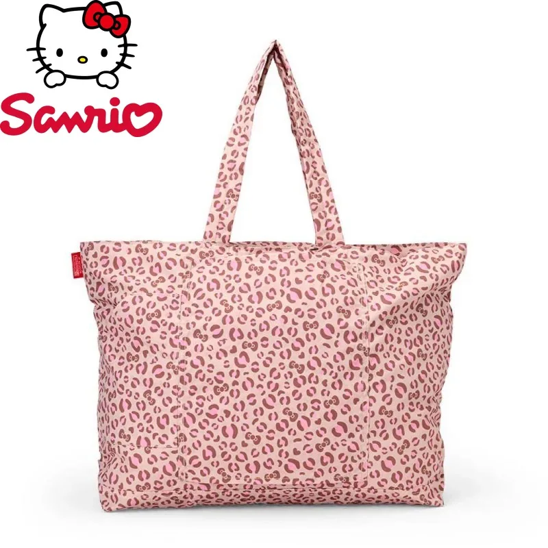  Hello Kitty New Portable Cosmetic Bag Foldable Hand-held Travel Bag Large-capacity Waterproof Travel Storage Luggage Bag