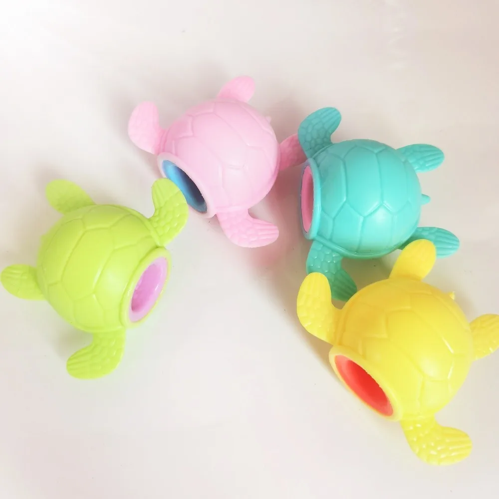 High Quality Kawaii Funny Squeeze Turtle Toys Soft Durable Decompressing Toy Stress Relief Relax Toys for Kids Adults