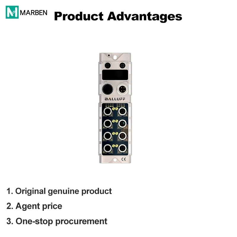 BNI00HM BNI00HA EtherCAT IO-Link Master 8*IO-Link Ports 18-30.2VDC IP67 Industrial Network Module