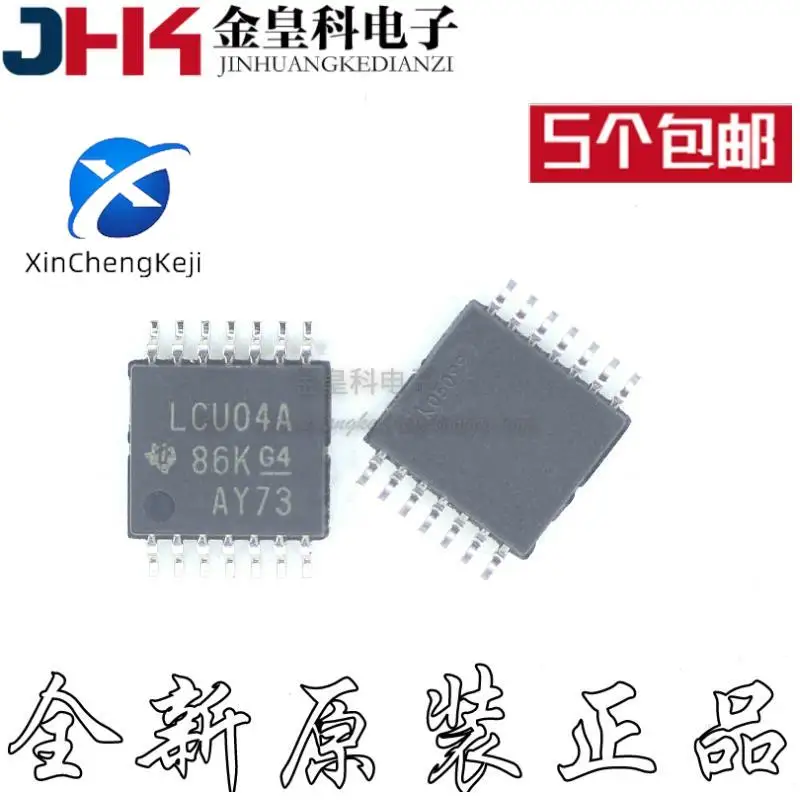 

20 шт. оригинальные новые SN74LVCU04APWR шелкография LCU04A уплотнительный штифт TSSOP-14